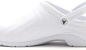 Anywear Zone Men’s and Women’s Clog Nurse Shoes, Slip Resistant for Healthcare, Gardening and Food Service