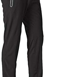 TBMPOY Men's Lightweight Hiking Travel Pants Breathable Athletic Fishing Active Joggers Zipper Pockets