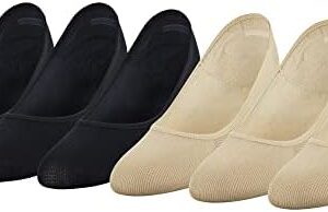Peds Womens Lightweight Low Cut No Show Socks, 6-Pairs