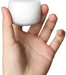 White Noise Machine Babelio Mini Sound Machine for Adults Kids Baby | 15 Non-looping Sounds | Timer | Easy to Pocket and Travel - White