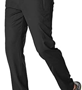 BASUDAM Men's Athletic Pants Thin Lightweight Quick Dry Zipper Pockets Outdoor Sports Pants for Running Jogging Hiking