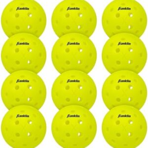 Franklin Sports Outdoor- X-40 Pickleball Balls - USA Pickleball (USAPA) Approved