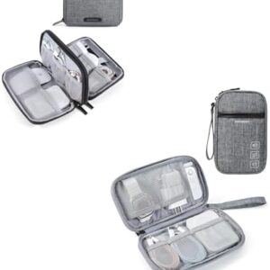 BAGSMART Electronics Organizer Travel Case 2 Pack