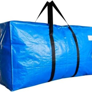 Extra Large Storage Duffle Bag with Zippers and Handles, Big Foldable Duffle Bag for Travel