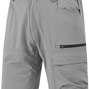 Rdruko Men's Golf Cargo Shorts Quick Dry Lightweight Work Outdoor Hiking Shorts 5 Pockets